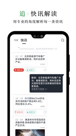 财经早餐截图4