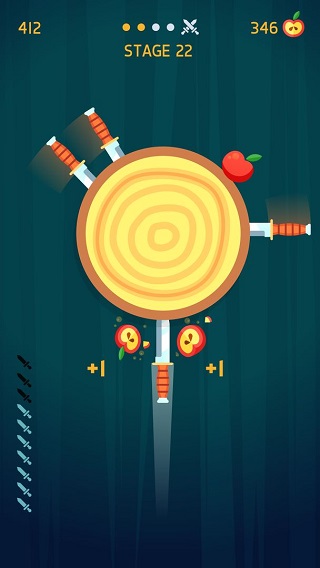 飞刀挑战游戏(Knife Hit)截图2