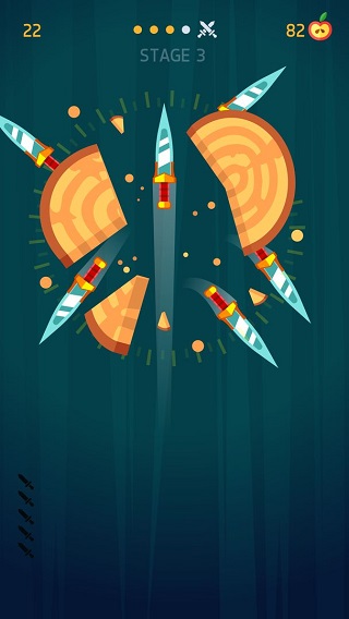 飞刀挑战游戏(Knife Hit)截图3
