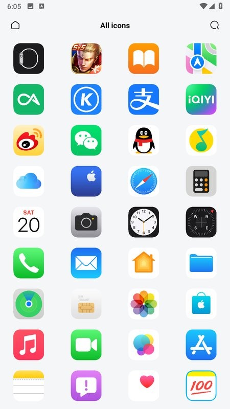 安卓仿ios图标包app