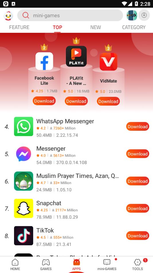 9apps下载2024年截图4