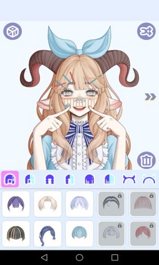 怪物女孩换装中文版截图5