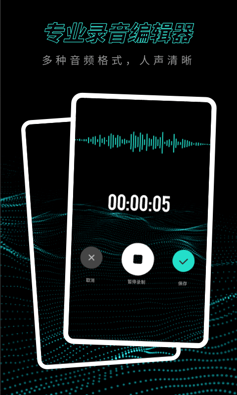 专业录音机app截图3