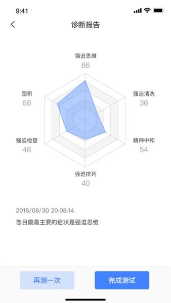 智荟强迫心理测试截图4