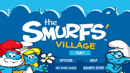 蓝精灵村庄Smurfs截图1