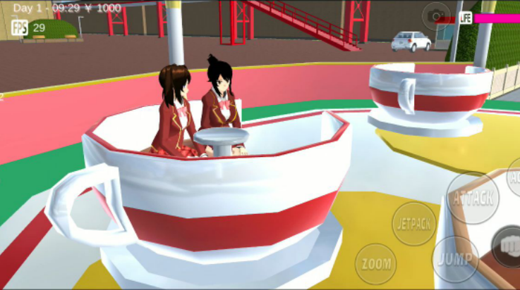 樱花校园模拟器103877高马尾版(SAKURA SchoolSimulator)截图3