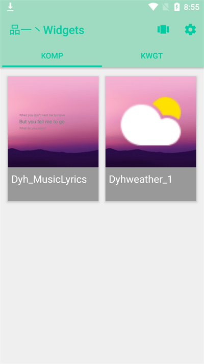 品一widg-ets软件截图2