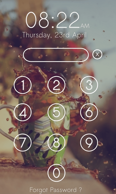 时间锁屏app(Screen Lock-Time Password)截图2