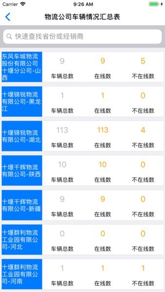 东风商用车物流监管安卓版