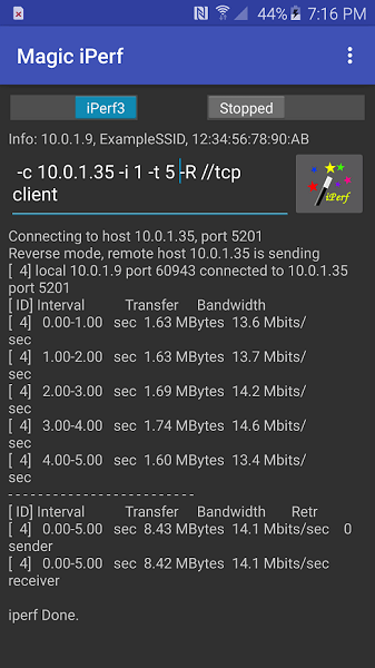 magic iperf3手机端android