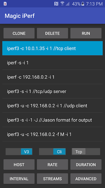 magic iperf3手机端android截图2