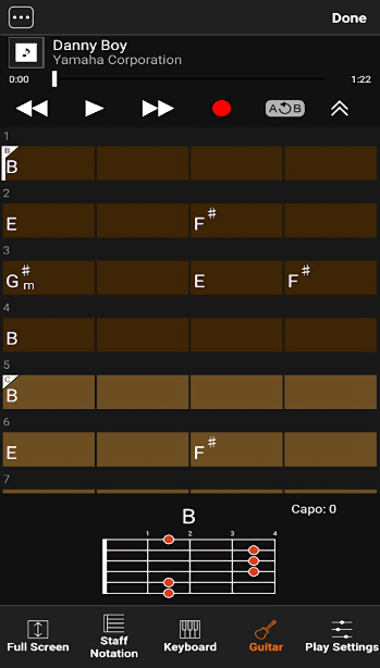 雅马哈chord tracker截图4