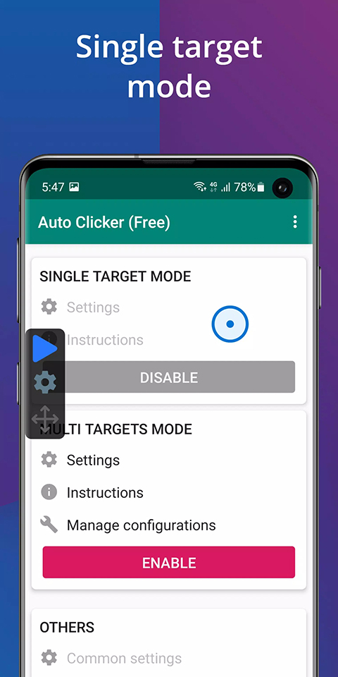 Auto Clicker连点器截图2
