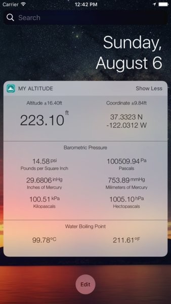 my altitude手机海拔测量软件截图3