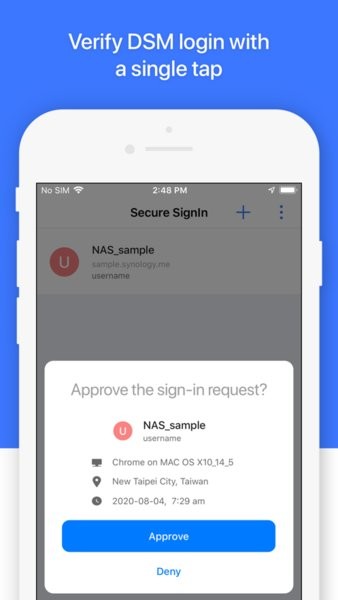 群晖安全登录synology secure signin apk截图1