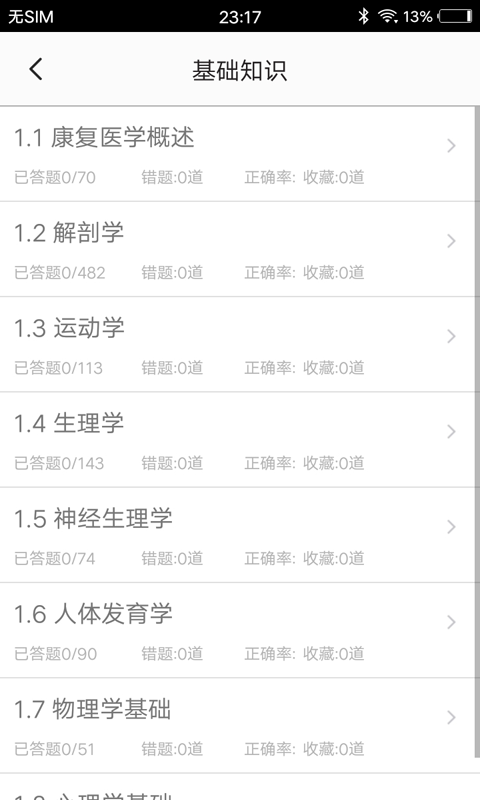 康复医学题集截图2