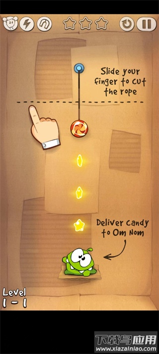 割绳子1官方正版(Cut the Rope Free)截图2