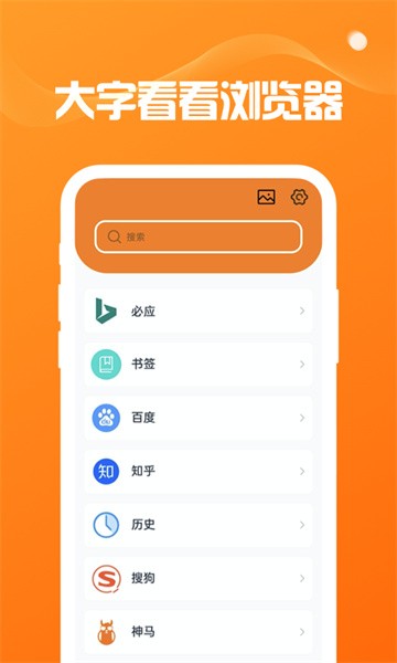 大字看看浏览器软件截图1