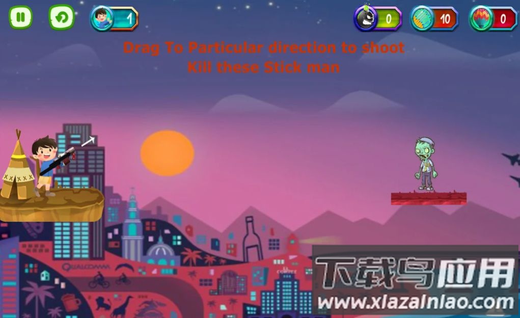 勇敢的弓箭手射僵尸游戏(Brave Archer Adventure)截图2