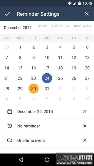 gtasks日程管理软件截图1