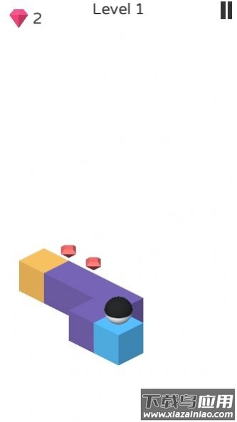 立方体尖刺跑游戏(game017)截图2