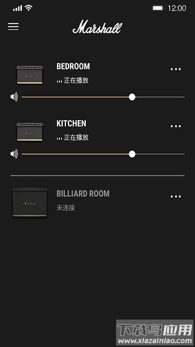 Marshall Bluetooth app截图1