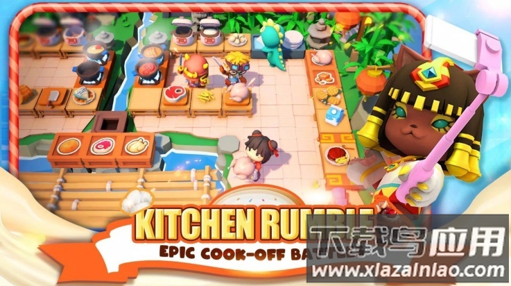 乱战厨房2最新版(Cooking Battle)截图1