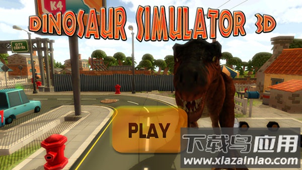 霸王龙模拟器游戏下载(Dinosaur Simulator 3D)截图1
