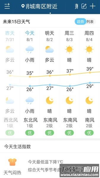 明月天气预报最新版截图3