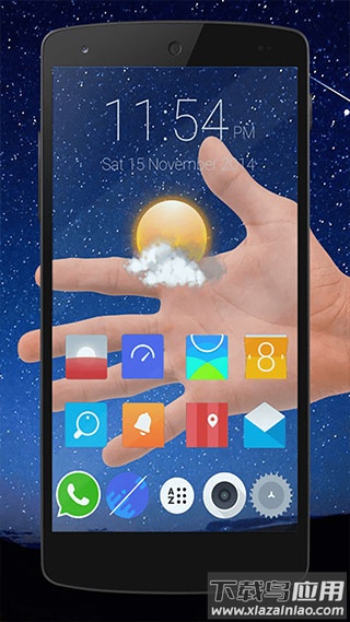 透明手机主题截图3