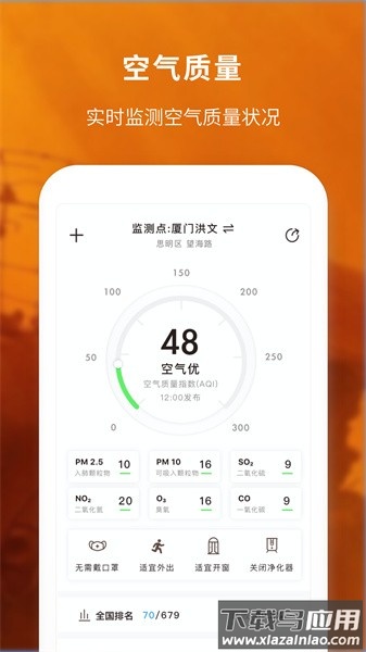 天气预报实时版软件截图2