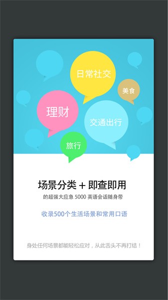 英语实用口语5000句软件截图2
