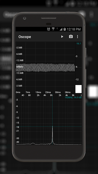 oscilloscope示波器app截图1