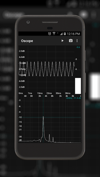 oscilloscope示波器app截图2
