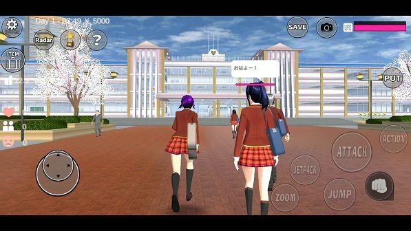 樱花学园模拟器截图1