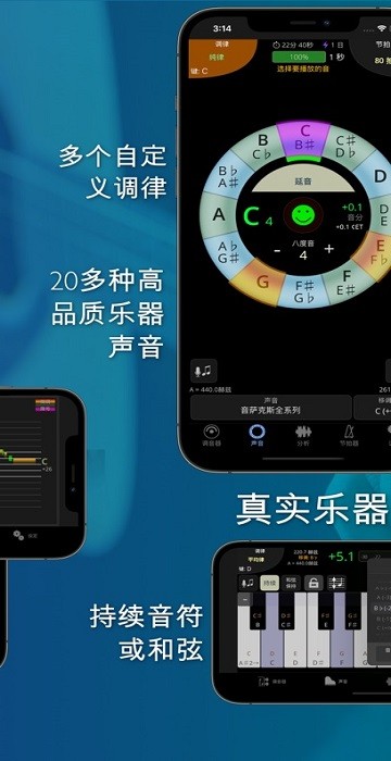 te tuner调音器截图3