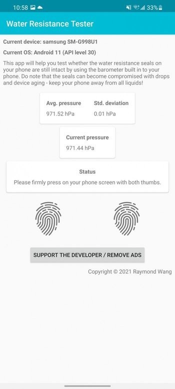 water resistance tester(手机气密性检测)截图2