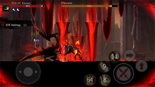 死亡之影黑暗骑士中文版(Shadow of Death: Offline Games)截图3