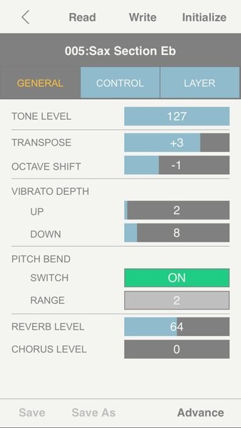 罗兰电吹管aerophone editor app截图1