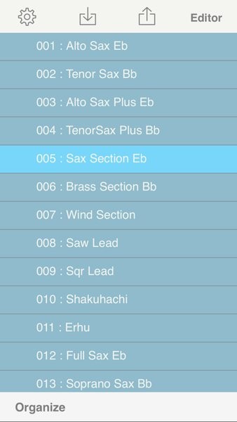 罗兰电吹管aerophone editor app截图3