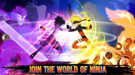 终极忍者火柴人乱斗游戏下载安装(NinjaStickmanFight)
