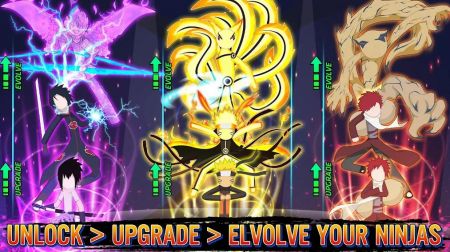 终极忍者火柴人乱斗游戏下载安装(NinjaStickmanFight)截图1
