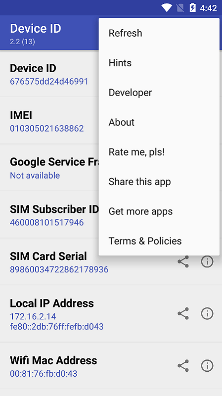 device id最新版截图1