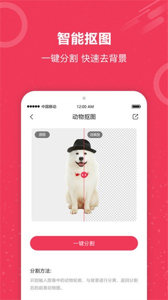 自动抠图神器软件截图