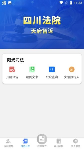 四川在线诉讼平台app
