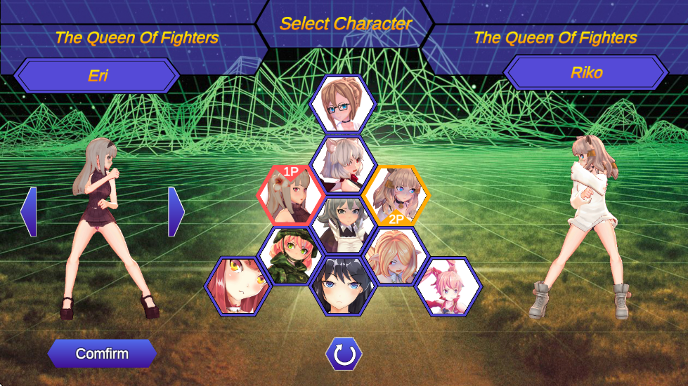 mugen全女格斗2024最新版(QueenOfFighters)截图4