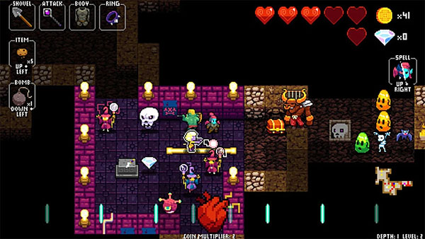 节奏地牢安卓汉化版下载(Crypt of the NecroDancer)截图1