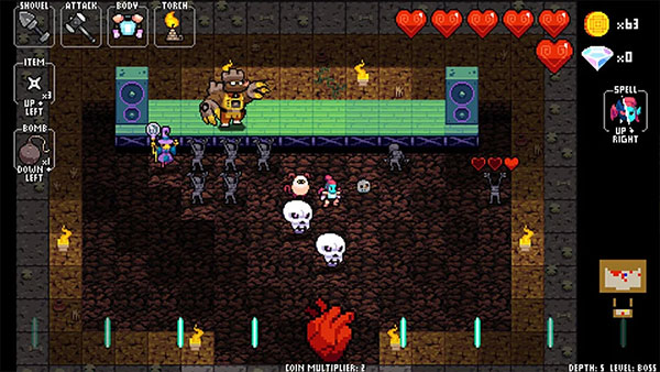 节奏地牢安卓汉化版下载(Crypt of the NecroDancer)截图2