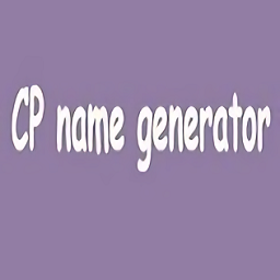 cp name generator app(cp名自动生成器)
