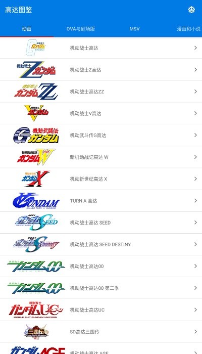 高达图鉴软件完整版截图1